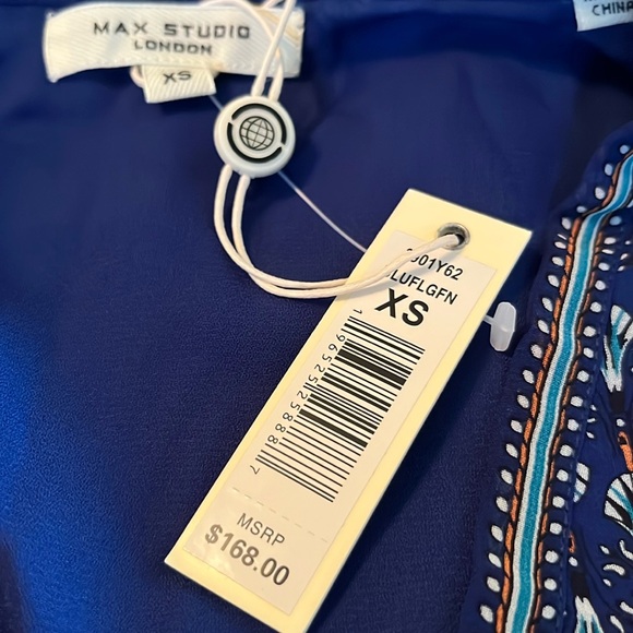 MAX STUDIO LONG SLEEVE DRESS. SIZE XS. NWT - Picture 6 of 8